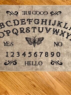 Gothic Ouija Board Non-slide Mat